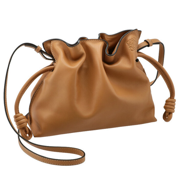 Loewe Flamenco Mini Shoulder Bag Camel Brown - Picture 1 of 9